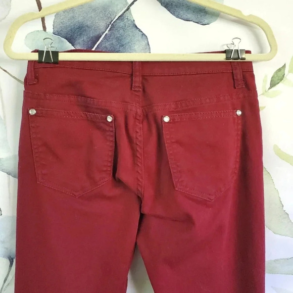 VENUS | Skinny Ankle Jeans in Dark Purple sz 2 - Picture 4 of 7